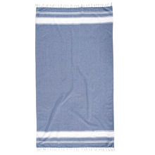 Chambray Cotton Beach Towels (Set of 4)