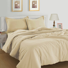 Vanilla Organic Washed Cotton Quilt Cover Set