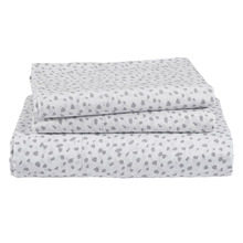 Grey Haze Organic Washed Cotton Quilt Cover Set