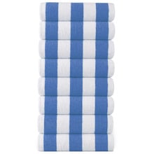 Cabana Beach Cotton Terry Towels (Set of 8)