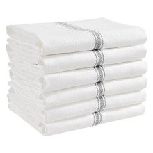 Striped Cotton Tea Towels (Set of 6)