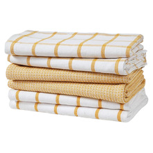 6 Piece Klara Cotton Tea Towel Set