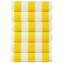 Cabana Cotton Terry Beach Towels (Set of 6)