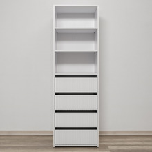 Geneva Fluted Built-In Wardrobe