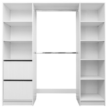 Basel Fluted Built-In Wardrobe