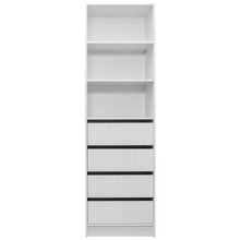 Malmo Fluted Built-In Wardrobe