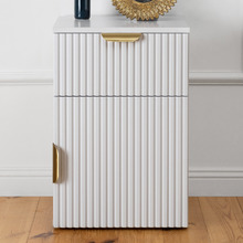 Brunswick Fluted Bedside Table