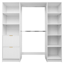 Astoria VJ Panel Walk-In Wardrobe