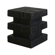 Caelan Recycled Pine Wood Side Table