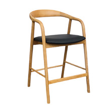 65cm Beaumont Faux Leather Bar Stool