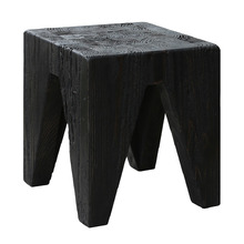 Fitzwilliam Recycled Pine Wood Accent Stool