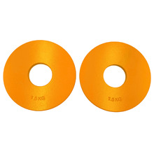 Orange 1.5kg Fractional Weight Plates (Set of 2)