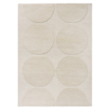 Natural Isot Kivet Hand-Tufted Pure New Wool Rug