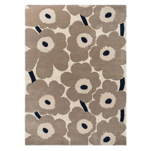 Greige Unikko Hand-Tufted Pure New Wool Rug