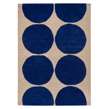 Blue Isot Kivet Hand-Tufted Pure New Wool Rug