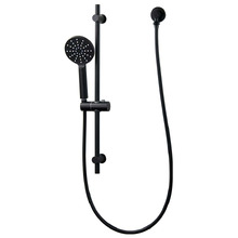 Matcha Matte Black Rail Shower