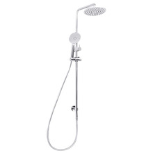 Matcha Chrome Deluxe Twin Shower