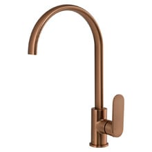 Saffron Gooseneck Kitchen Sink Mixer