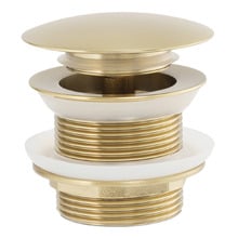 40mm Brass Dome Bath Pop-Up Waste