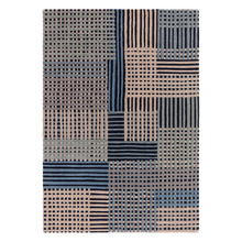 Blue Aspect Hand-Tufted Wool Rug