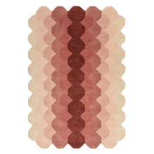 Pink Hive Hand-Tufted Wool Rug