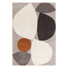 Mid-Century Hand-Tufted Wool Rug