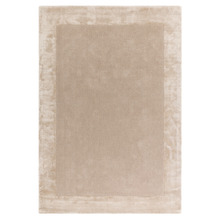 Putty Ascot Hand-Woven Wool & Viscose Rug