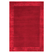 Red Ascot Hand-Woven Wool & Viscose Rug