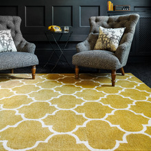 Ochre Albany Hand-Tufted Wool Rug