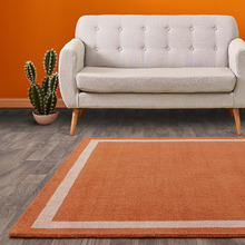 Orange Albi Hand-Tufted Wool Rug