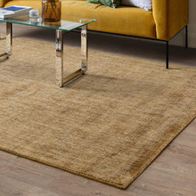 Ochre Aston Hand-Woven Viscose Rug
