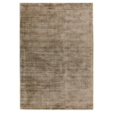 Mocha Blade Hand-Woven Viscose Rug