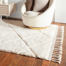 Fes Geometric Microfibre Rug