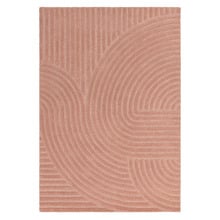 Blush Hague Arch Hand-Tufted Wool Rug