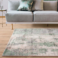 Green Gatsby Hand-Woven Viscose Rug