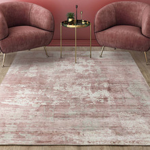 Pink Gatsby Hand-Woven Viscose Rug