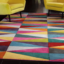 Multicolour Funk Hand-Tufted Wool Rug