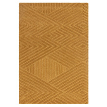 Ochre Hague Chevron Hand-Tufted Wool Rug