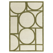 Khaki Metro Hand-Tufted Wool Rug