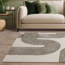 Forest Matrix Arch Hand-Tufted Wool Rug