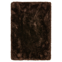 Chocolate Plush Hand-Woven Rug