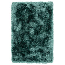 Petrol Plush Hand-Woven Rug