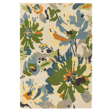 Reef Floral Hand-Tufted Wool Rug