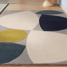 Reef Mid-Century Hand-Tufted Wool Rug