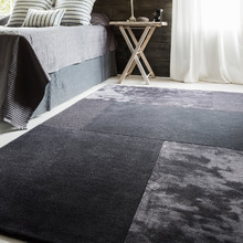 Charcoal Tate Hand-Tufted Wool & Viscose Rug