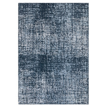 Petrol Blue Torino Hand-Tufted Wool & Viscose Rug