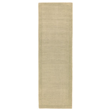 Beige York Hand-Woven Wool Runner