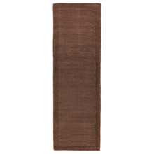 Chocolate York Hand-Woven Wool Runner