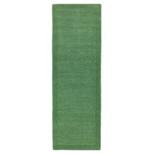 Forest Green York Hand-Woven Wool Runner