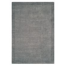 Grey York Hand-Woven Wool Rug